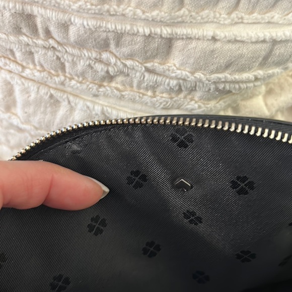 Kate Spade Spencer Metallic Polka Dot Crossbody EUC - Picture 5 of 10